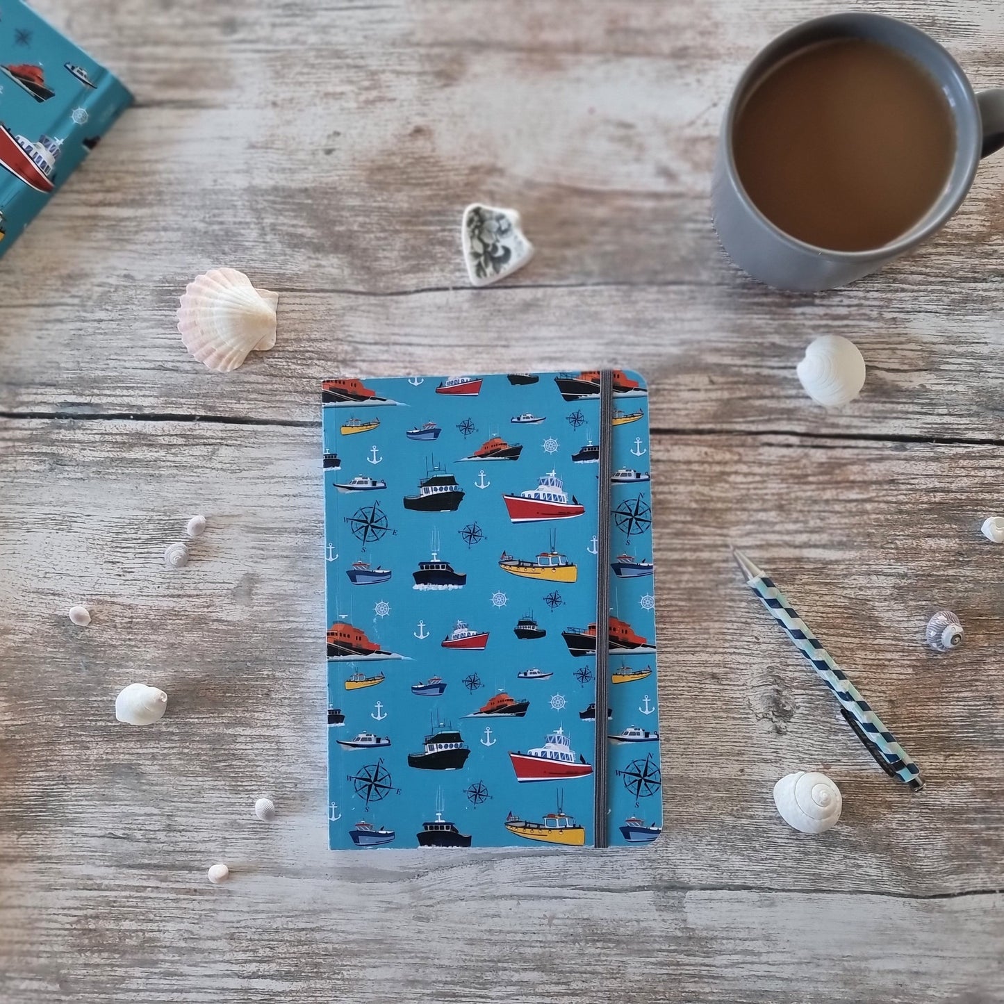 Tripper boat notebooks