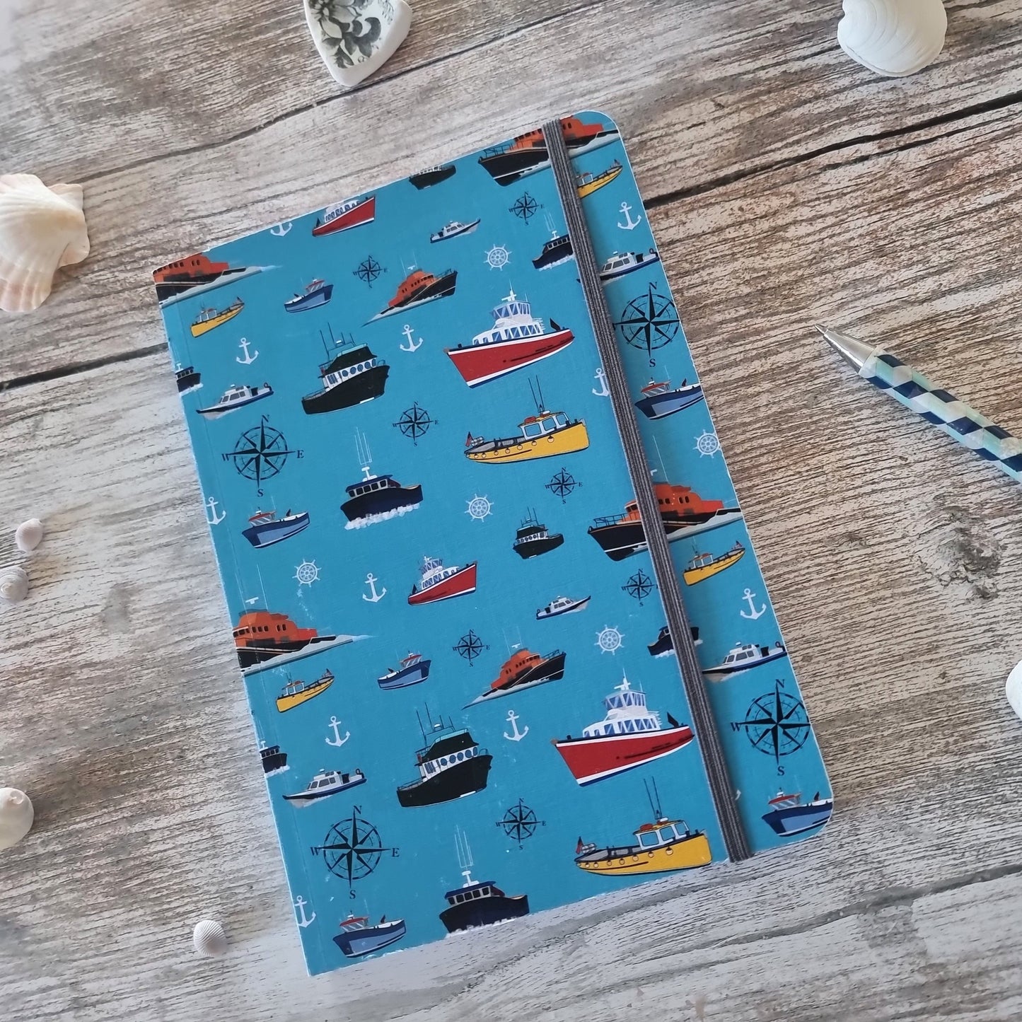Tripper boat notebooks