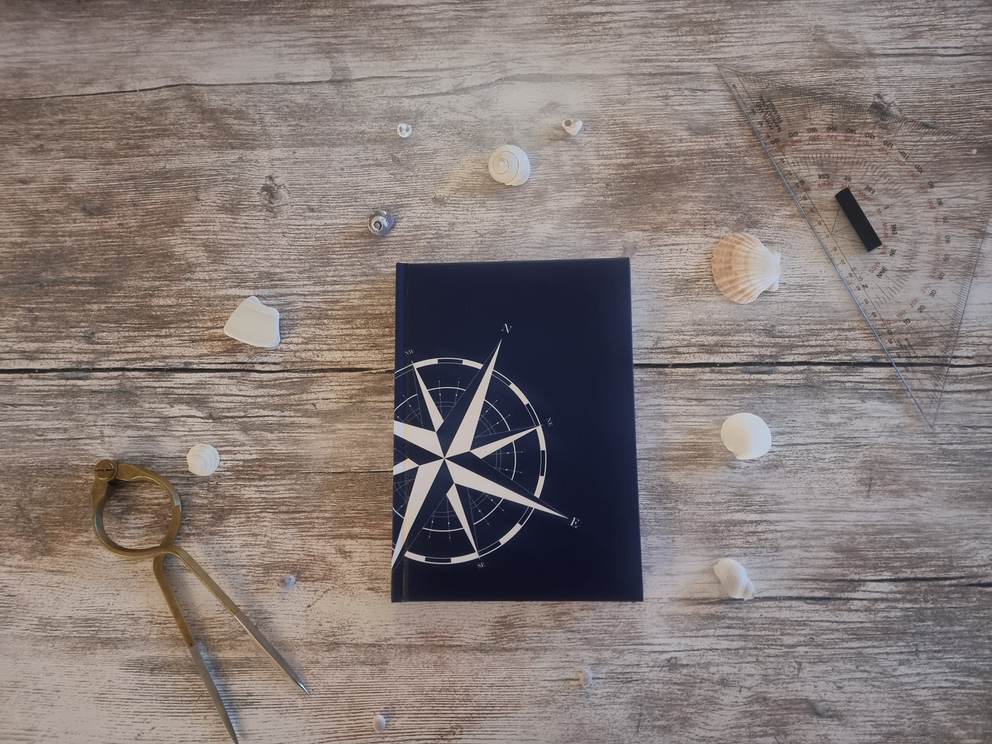 Hardback Compass notebook